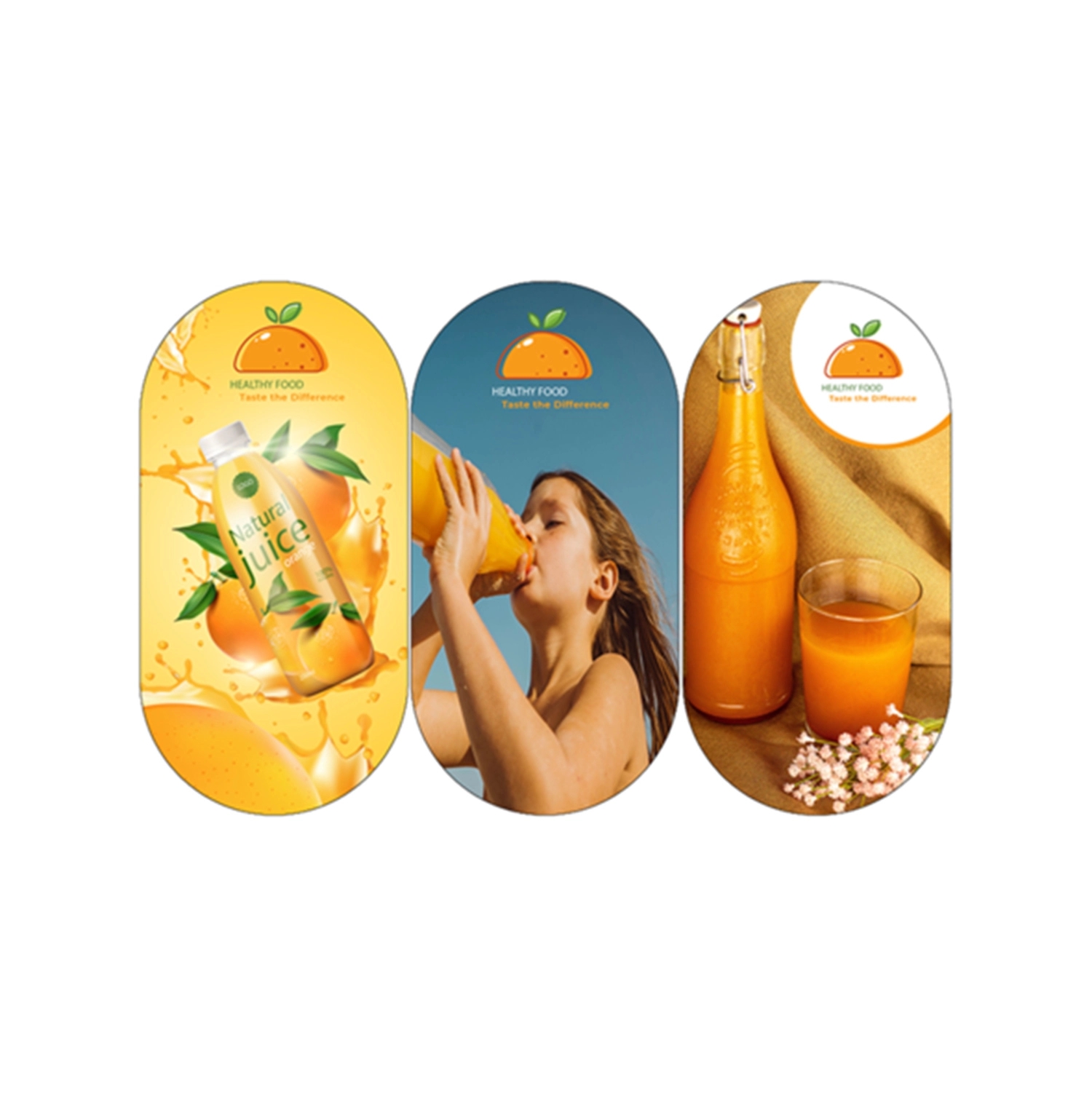 Pop-Up Tower Banner 44" x 87" 5