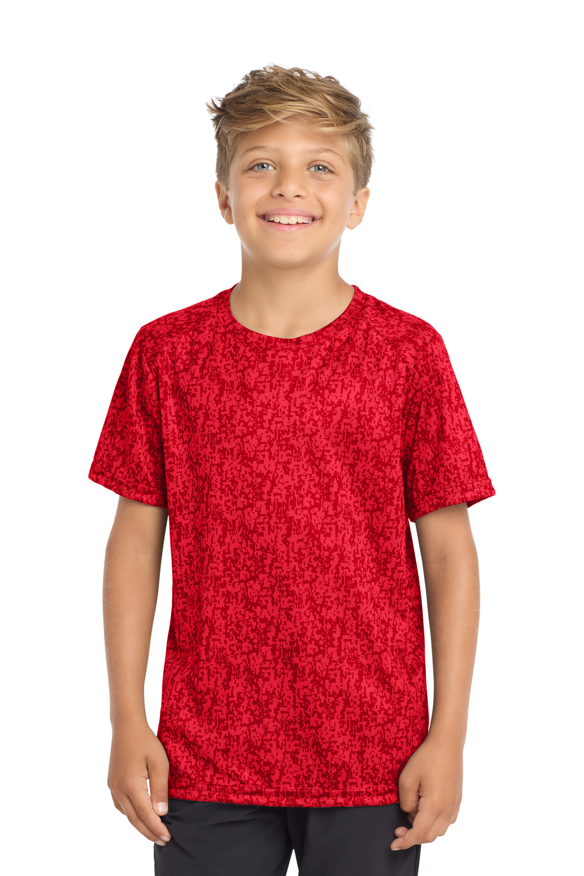 Sport-Tek Youth Digi Camo Tee. YST460 3