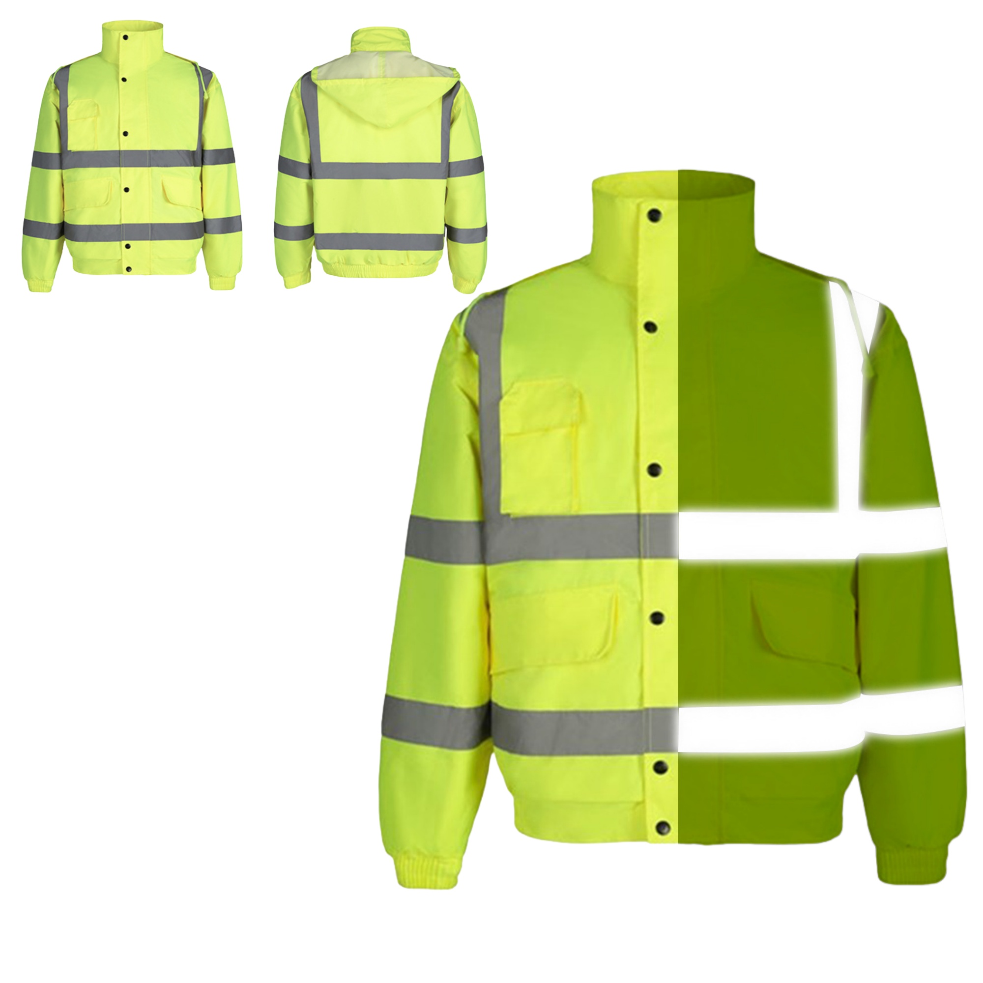 Waterproof Safety Bomber Jacket 1