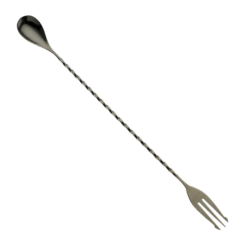 31.5 cm Bar Spoon with Fork End 2