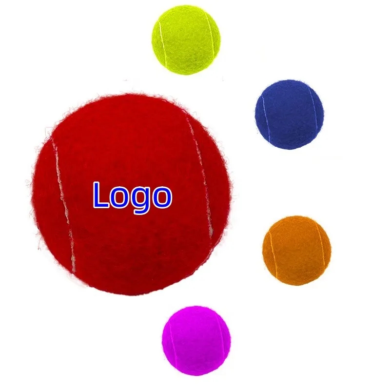 Full Color Rubber Pet Training Tennis Ball 3