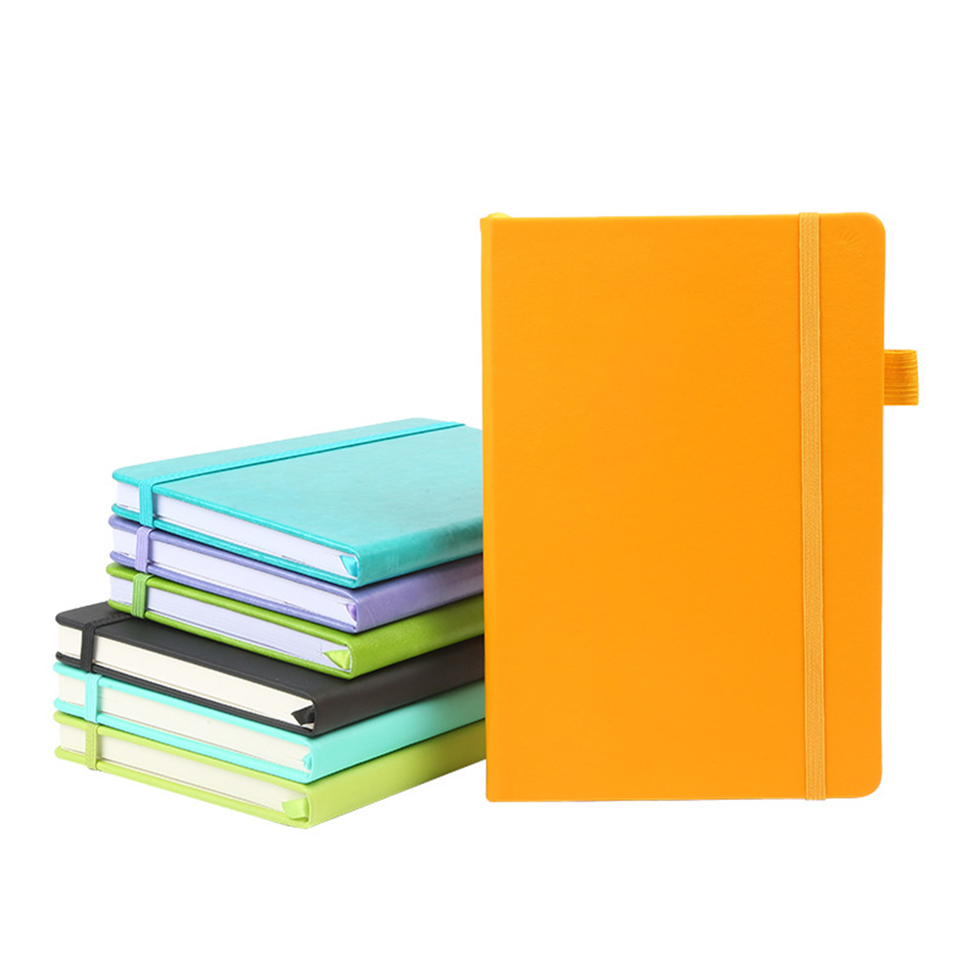 A5 Leather Notebook With Pen Holder Loop 2