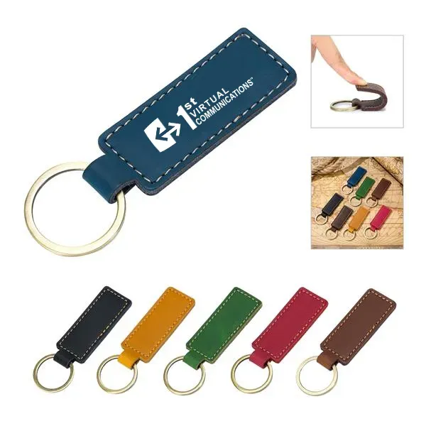 Pu Leather Keychain