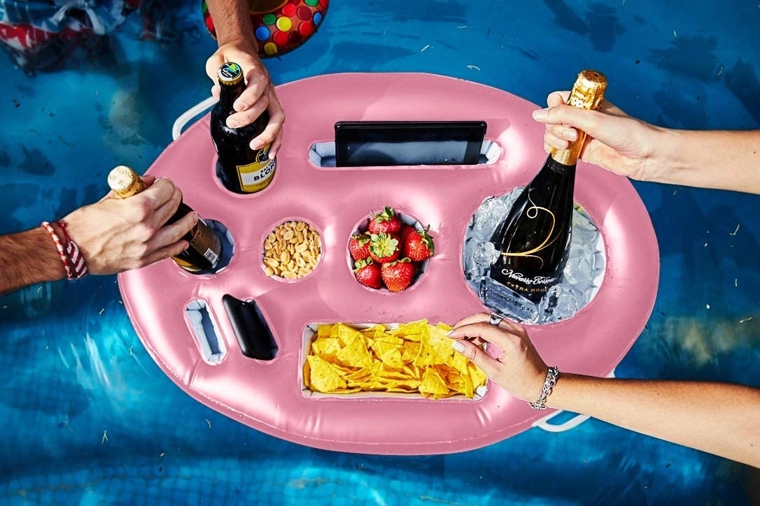 Premium Floating Drink Holder for Pools & Hot Tub 5
