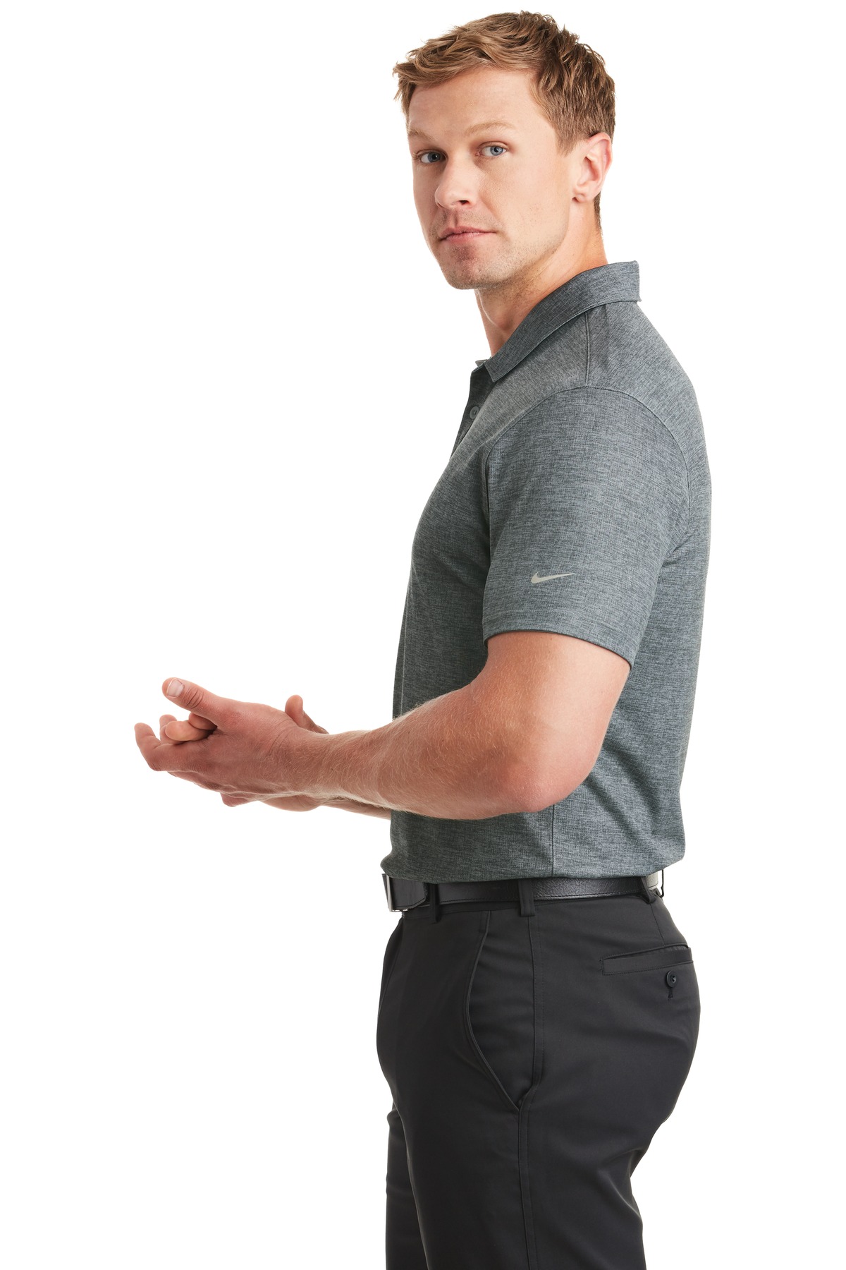 Nike Dri-FIT Crosshatch Polo 16