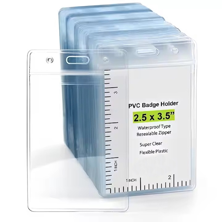 Fast Seal Vertical ID Badge Holders 6
