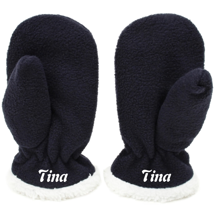 Winter Full Finger Fleece Mittens 9