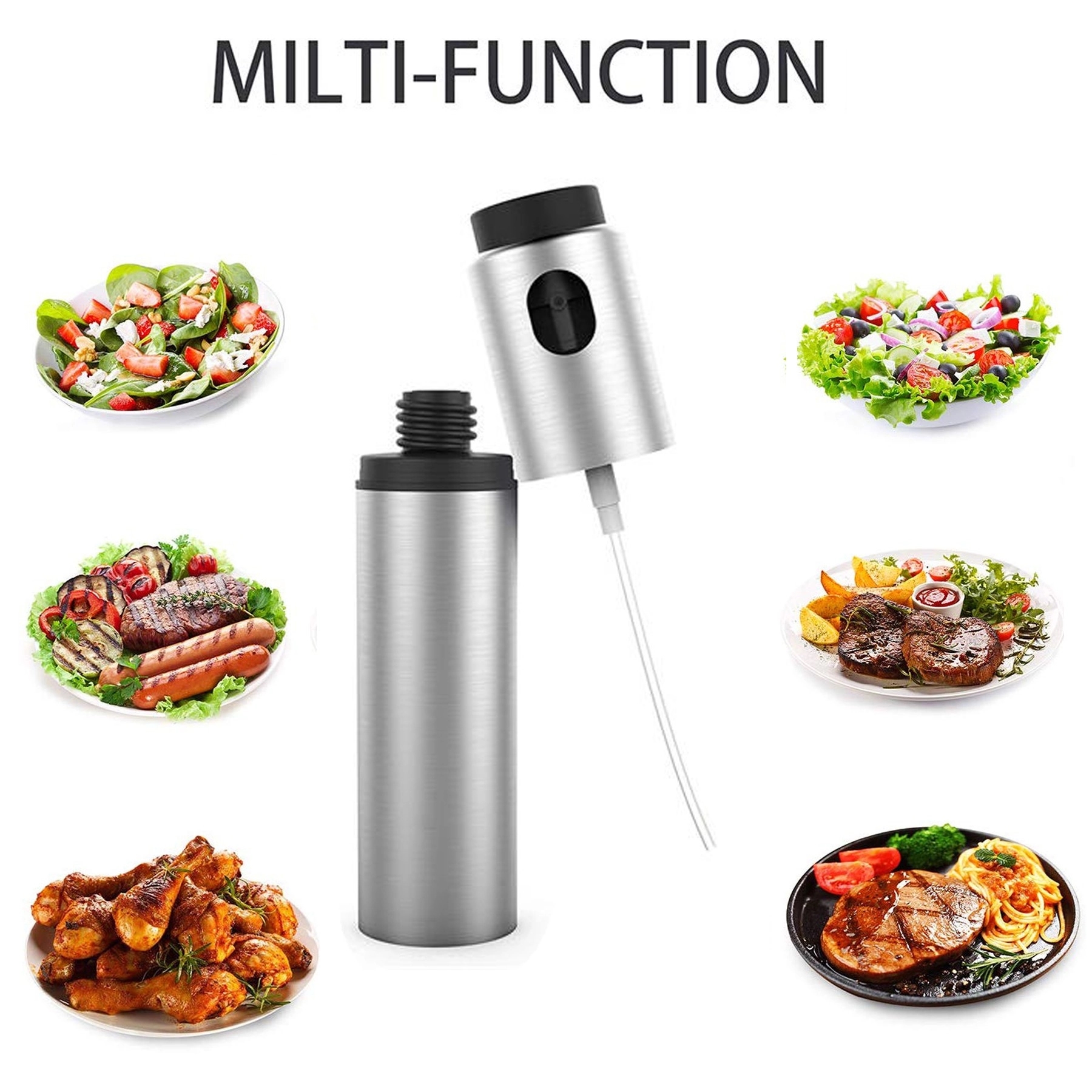 Stainless Steel Cooking Oil Sprayer Bottle 2