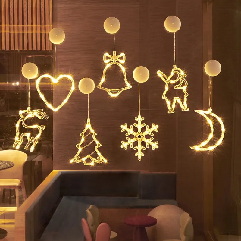 Led Christmas Tree Sucker Lamp 3