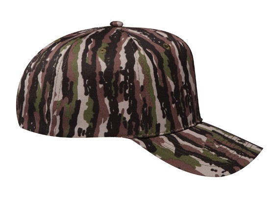 OTTO CAP Camouflage 6 Panel Mid Profile Baseball Cap 23