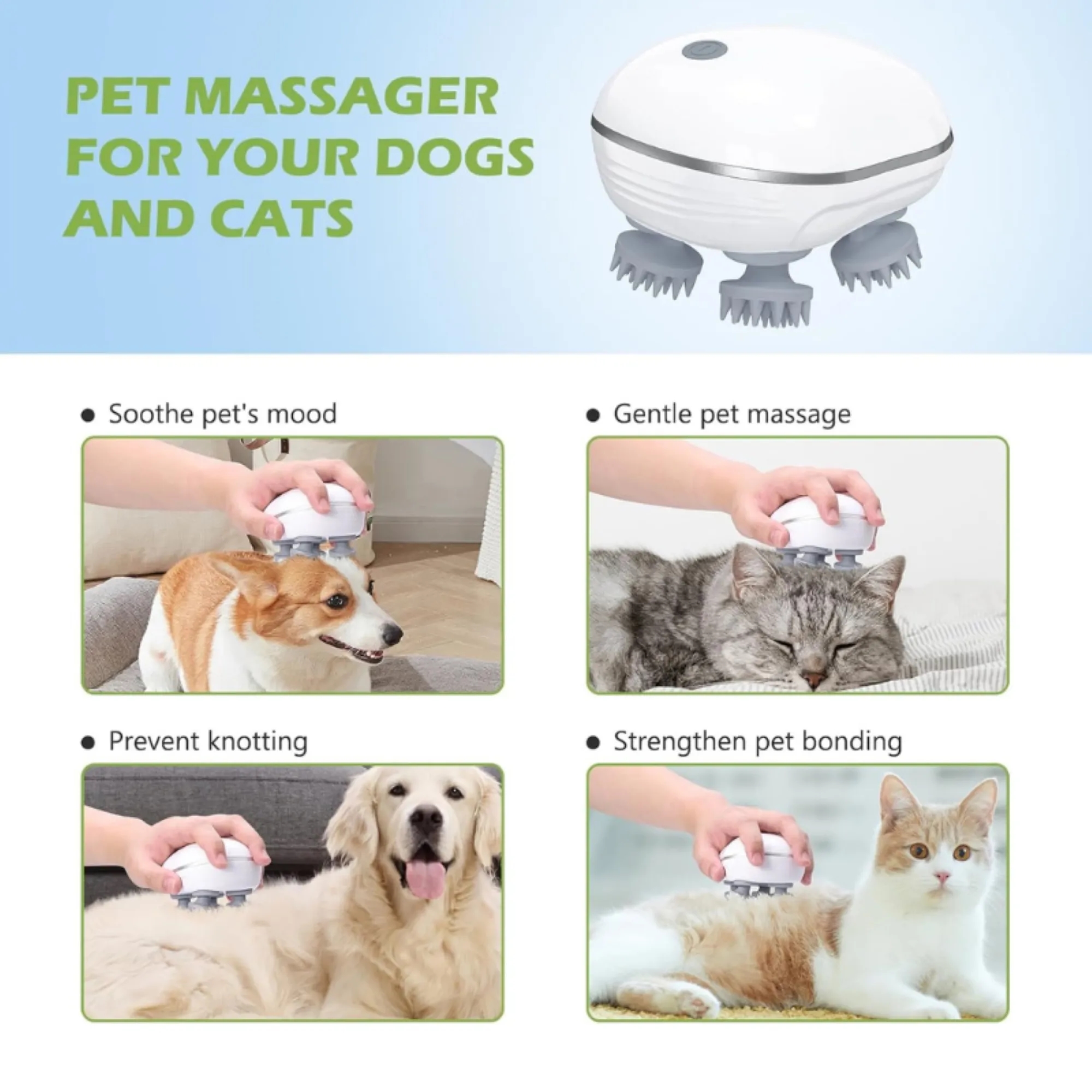 Human-Animal Dual-Use Waterproof Massager 2