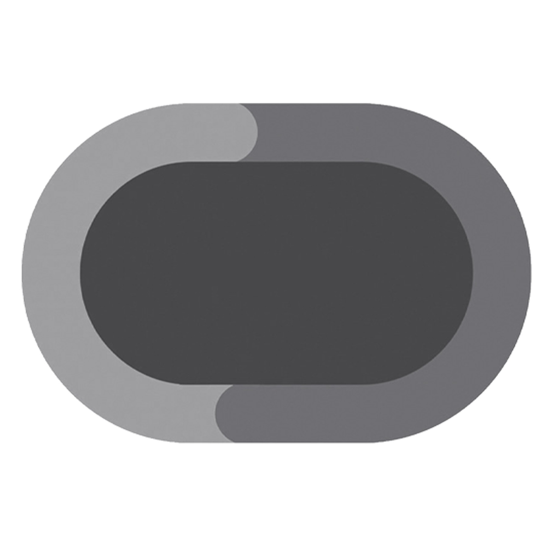 Oval Diatom Mud Bathroom Rug 6
