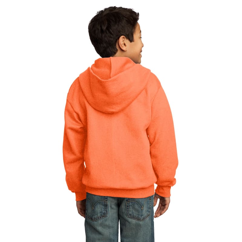 Port & Company - Youth Core Fleece Full-Zip Hooded Sweatshirt. 39