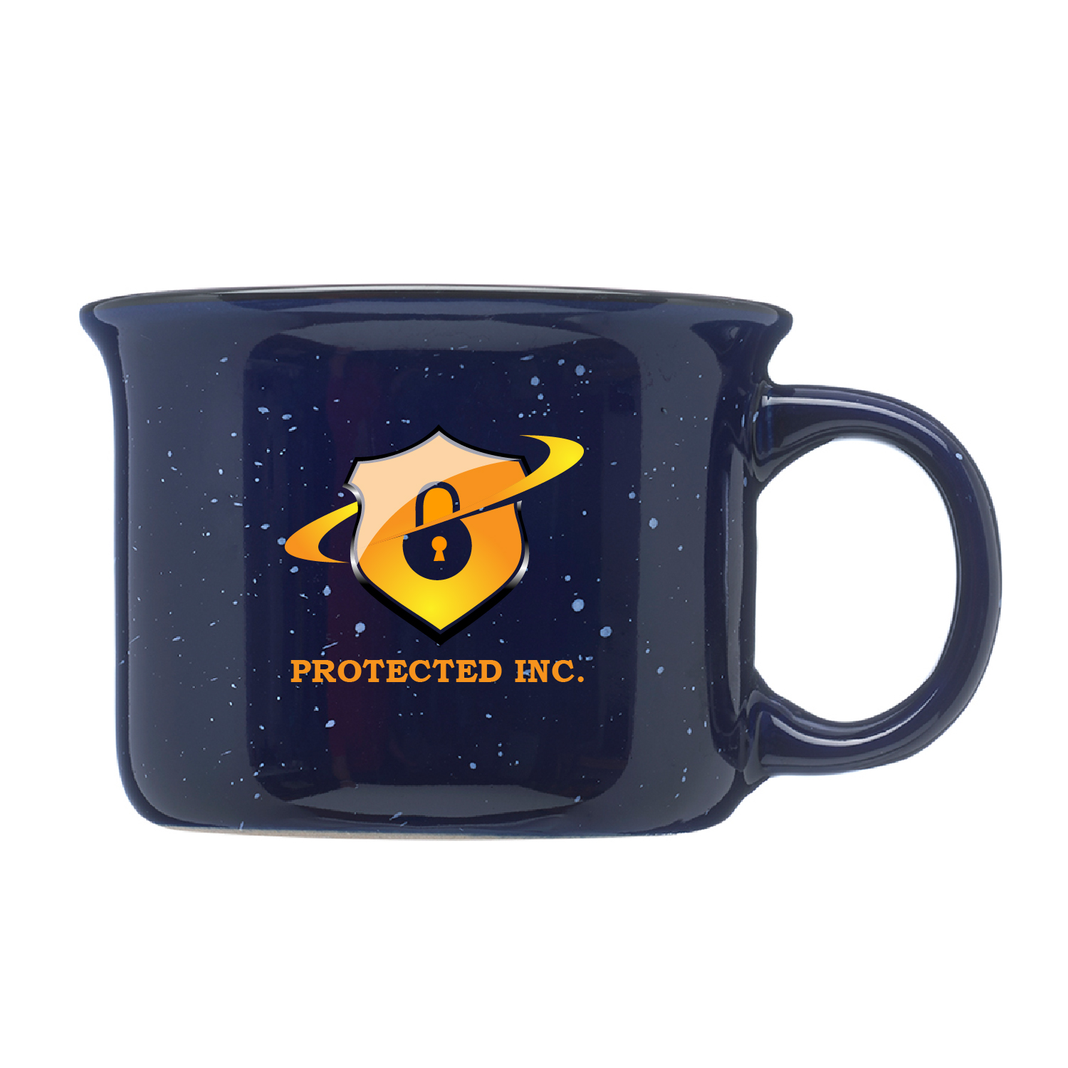 8 oz. Speckled Hearth Ceramic Mug (Full Color Imprint) 10