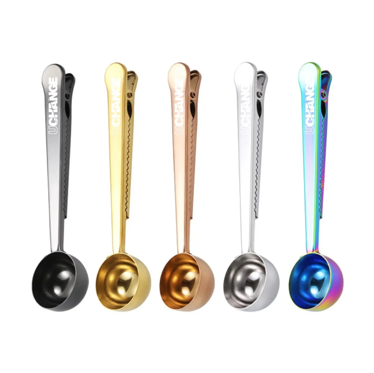 Stainless Steel Coffee Scoop With Bag Clip 3