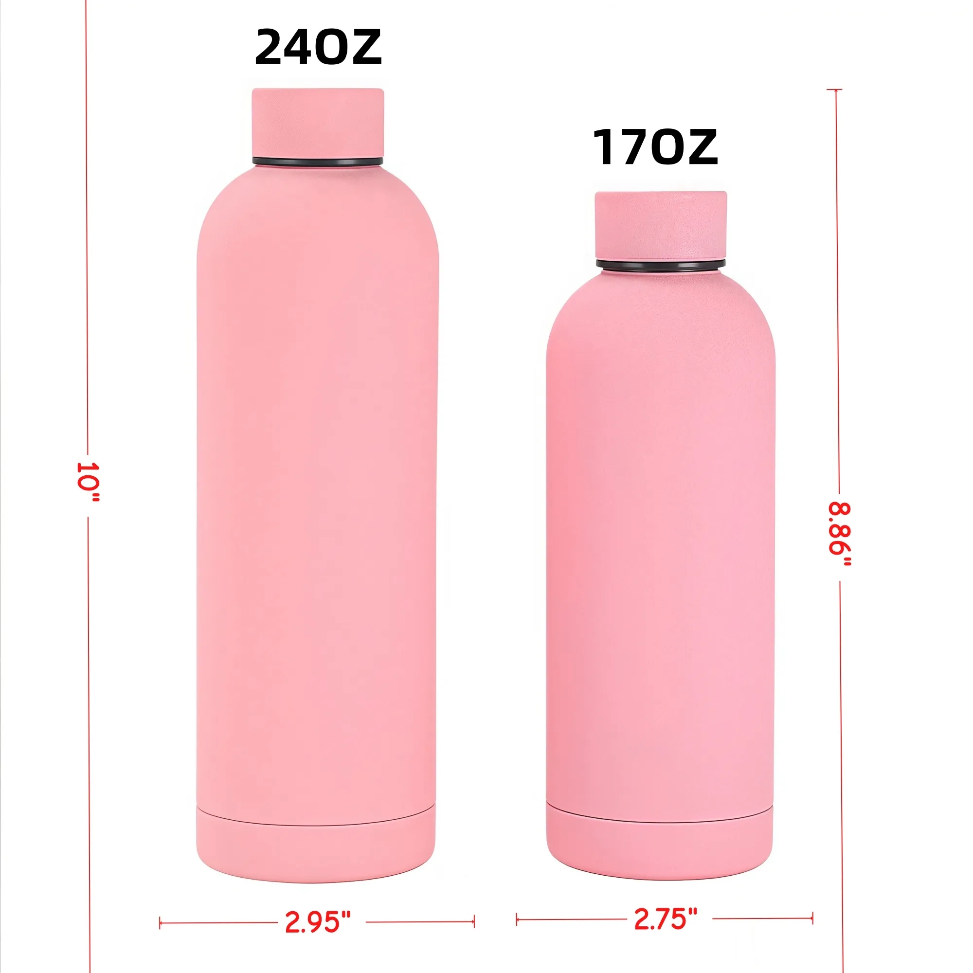 24oz Stainless Steel Insulated Narrow Mouth Sports Water Cup 15
