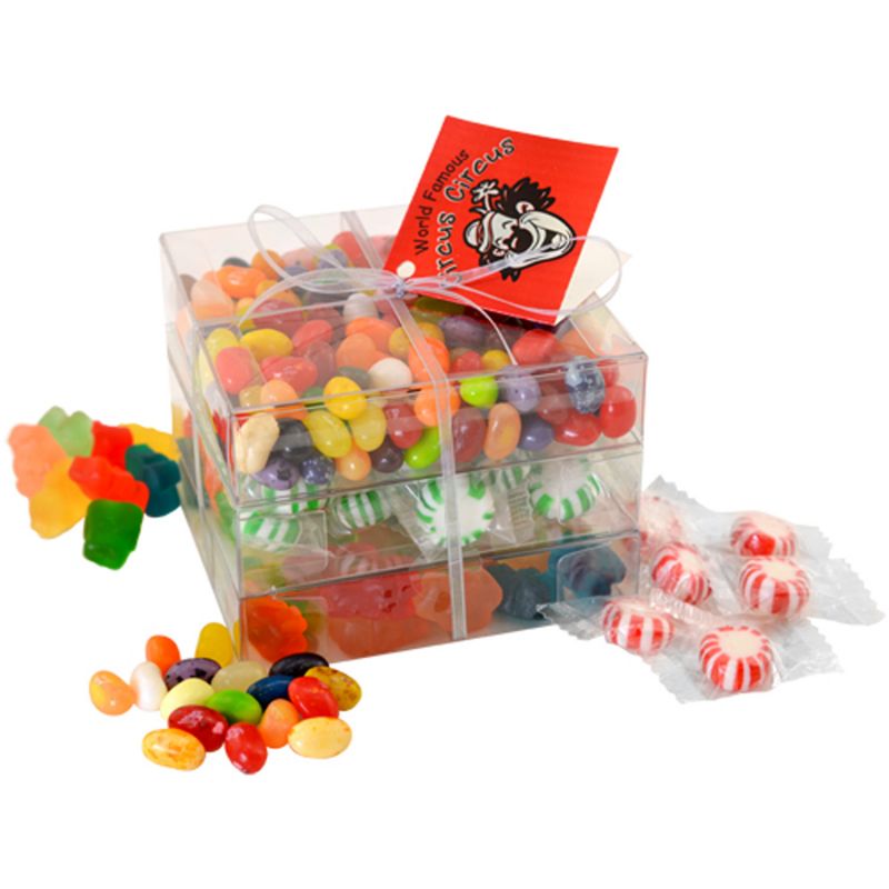 3 Way Candy Stack Acetate Tower 1
