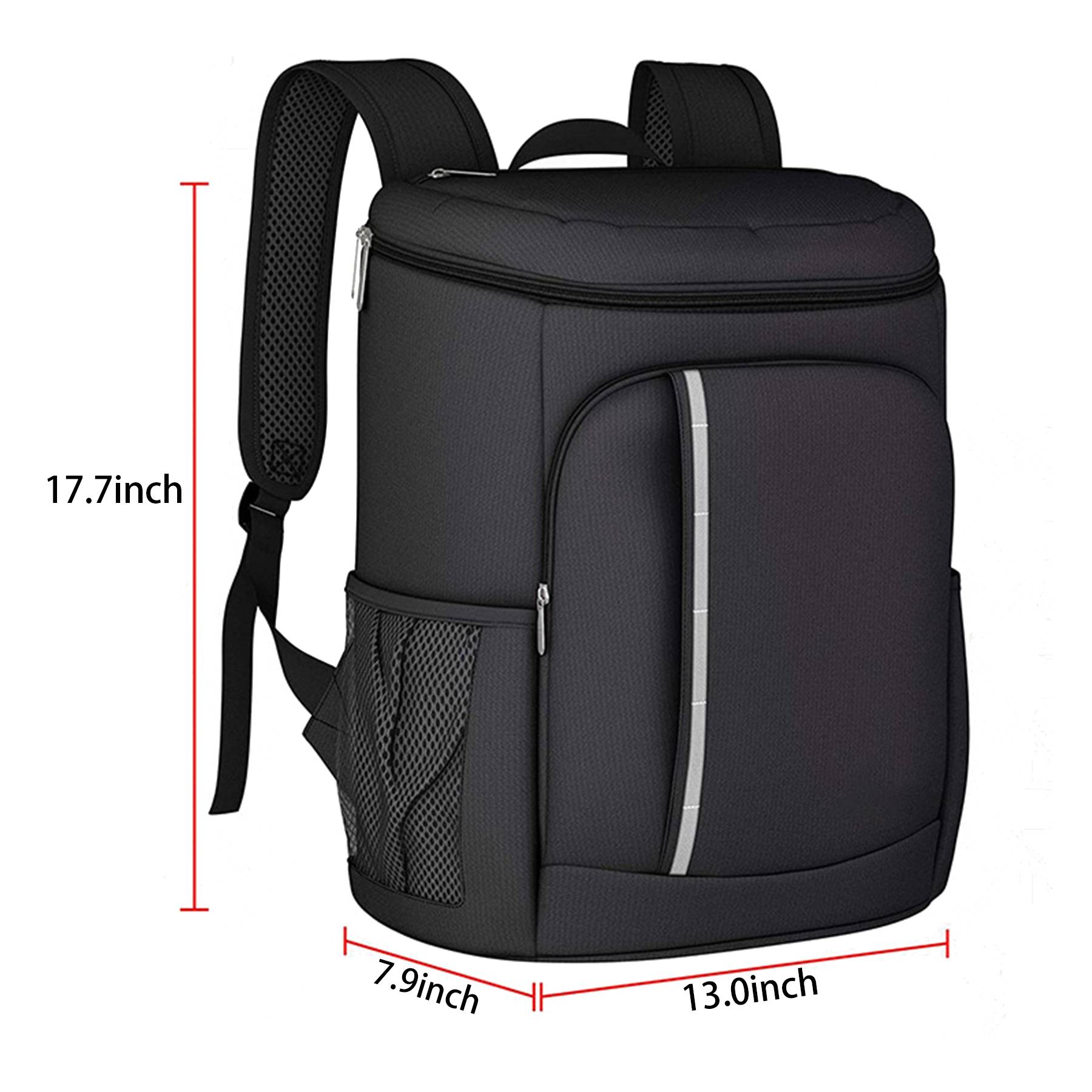 Oxford Picnic Large Insulated Cooler Bag Black 5