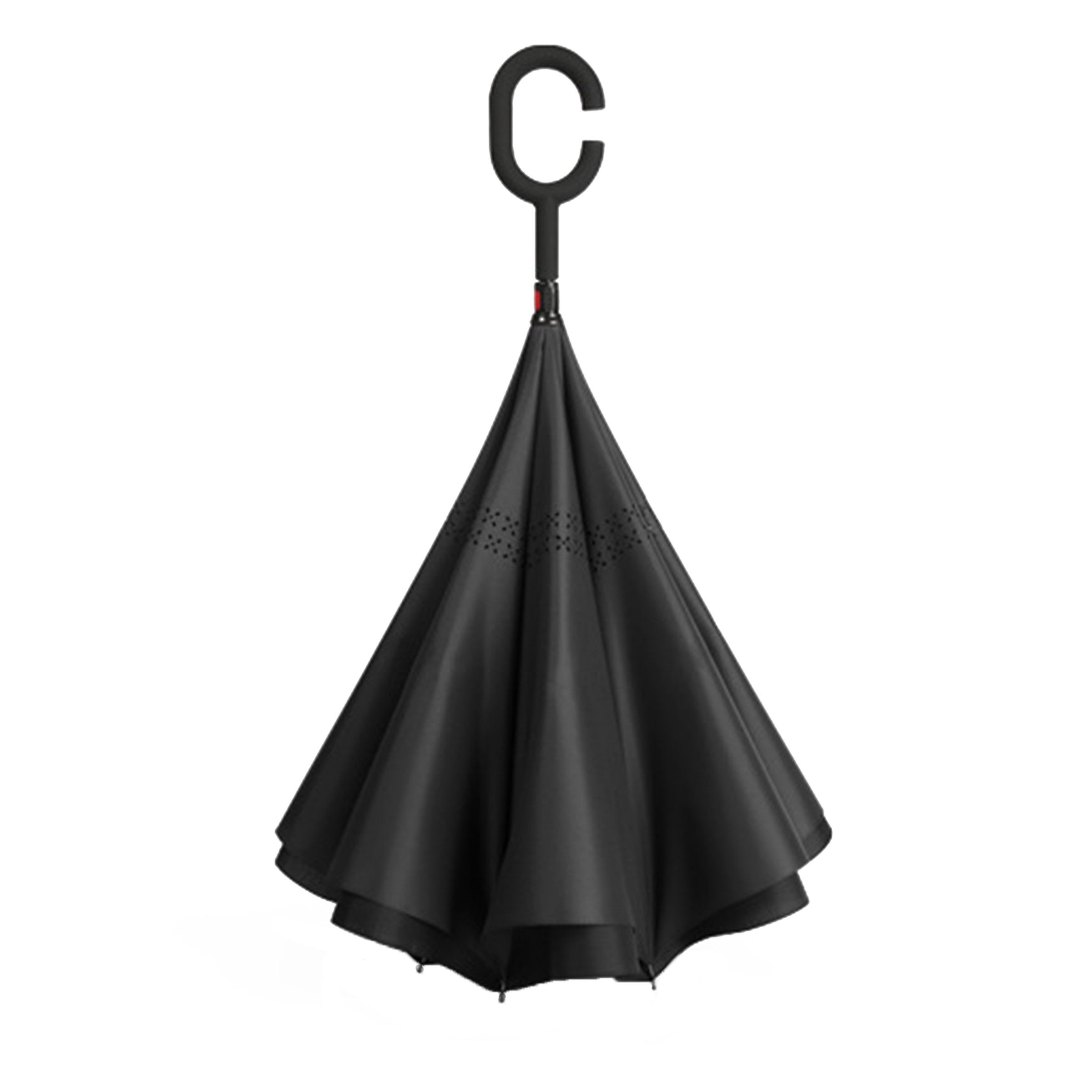 Windproof Inside-Out C-Handle Umbrella 2