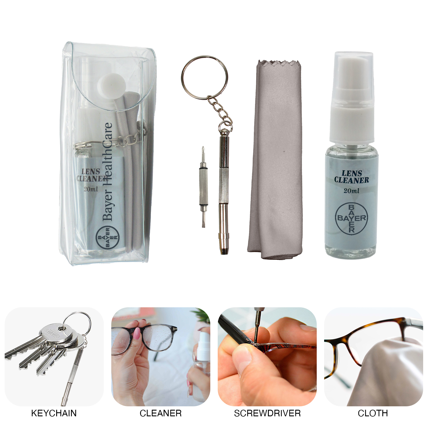 Eyeglass Cleaner Kit 1
