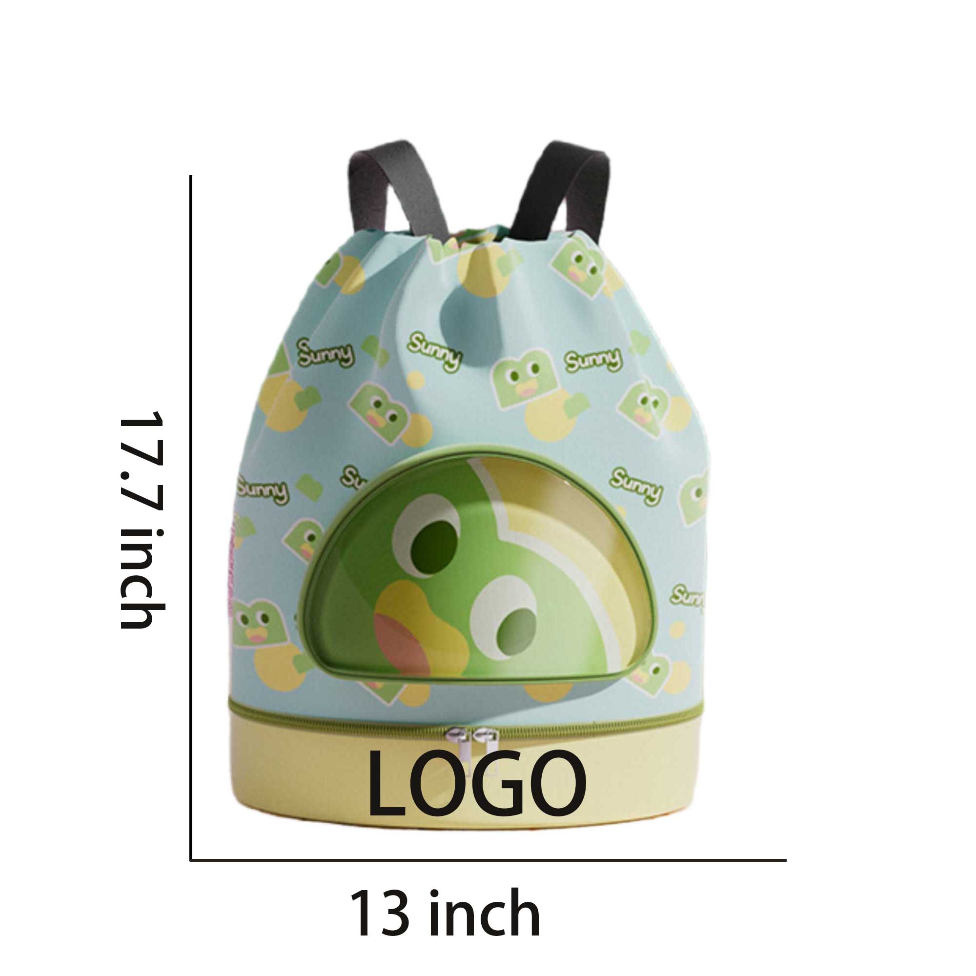 Cartoon Drawstring Waterproof Backpack 2