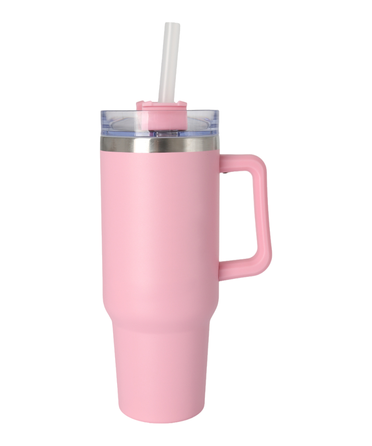 Union Printed - 40oz SS Double Wall Vacuum Mug & Straw Lid with Twist Closure 10