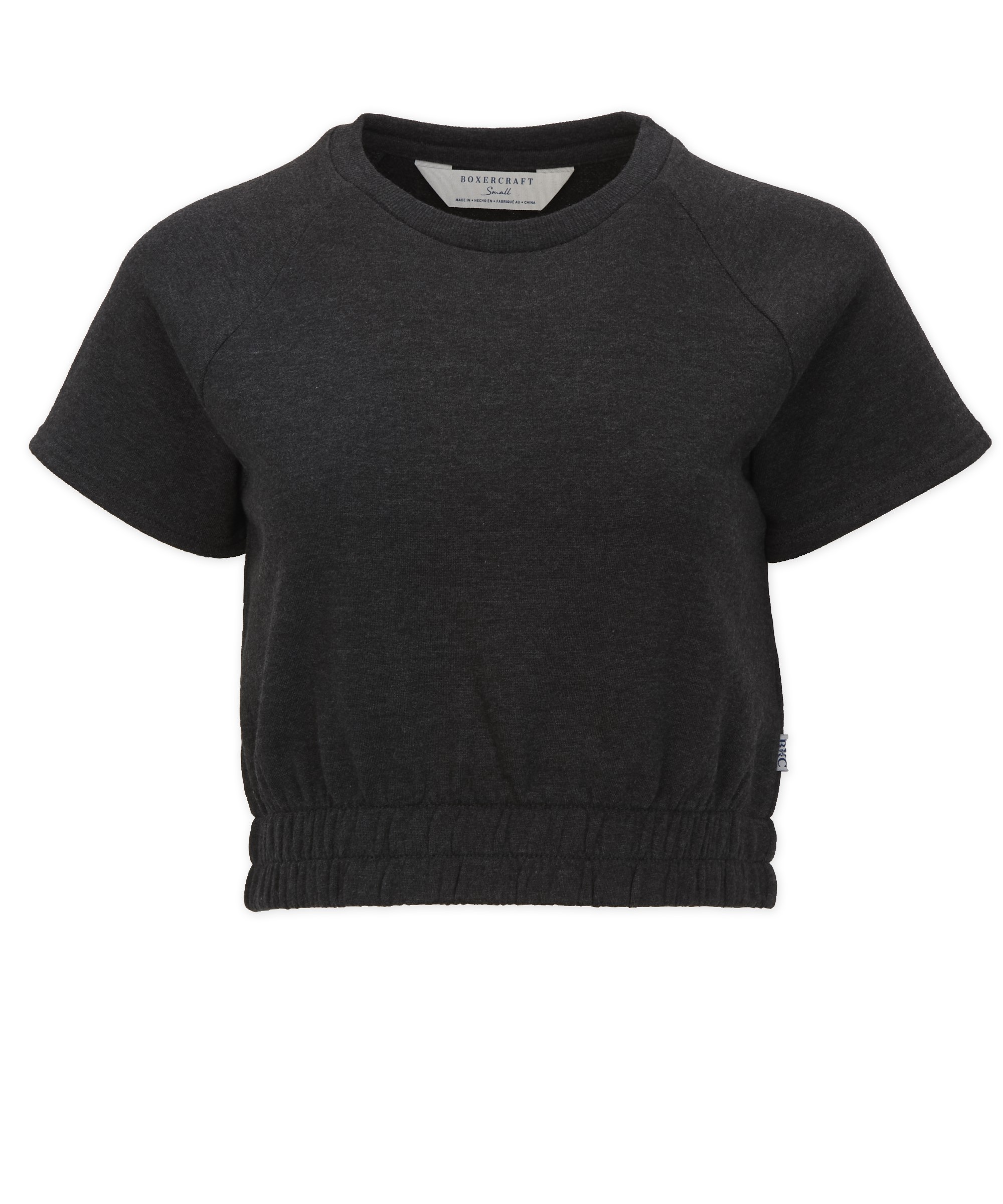 BOXERCRAFT  WOMEN'S FRENCH TERRY CREW 3