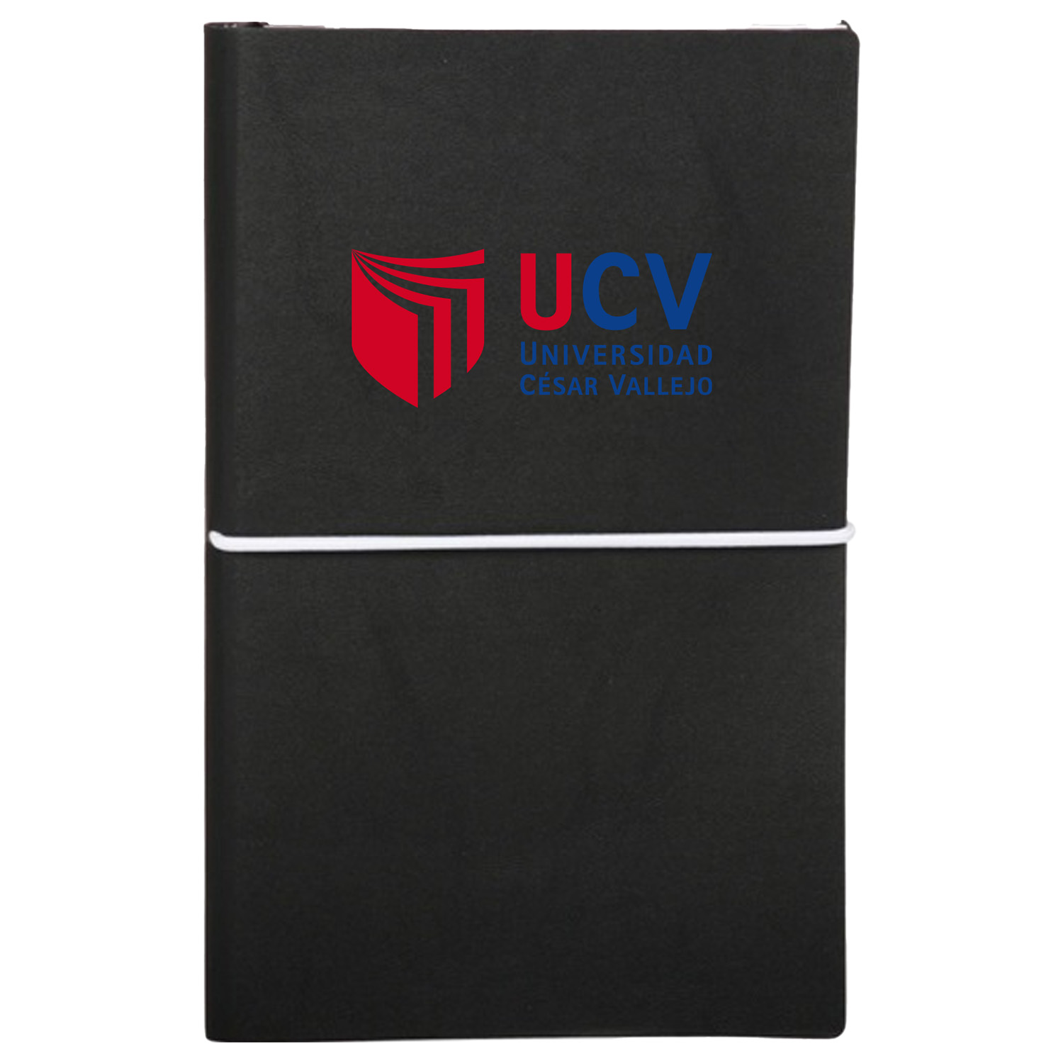 Softcover Notebook w/ Custom Imprint & Elastic Closing Band 4