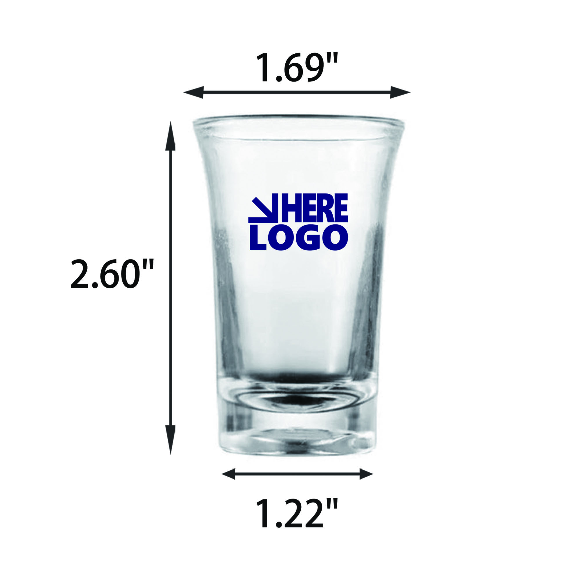 Practical 1 OZ Shot Glass 3