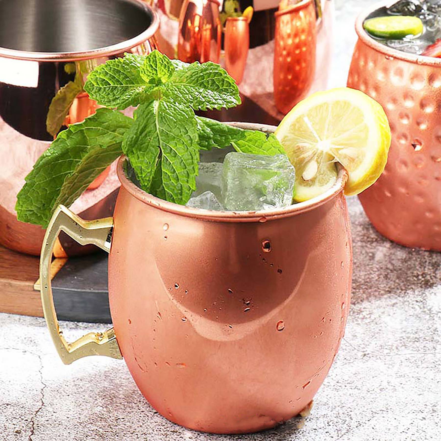 17Oz Moscow Mule Copper Mugs 2