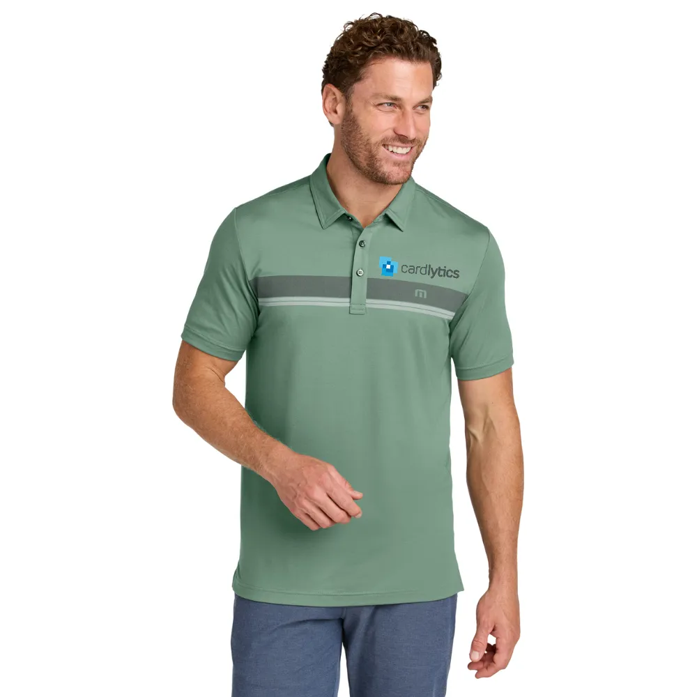 TravisMathew Glenview Stripe Polo 1