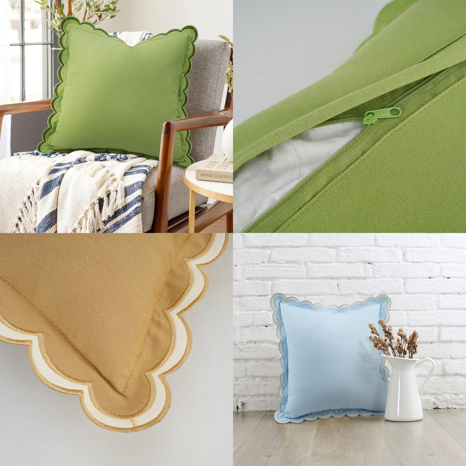 Cotton Wave Edge Pillowcase 14