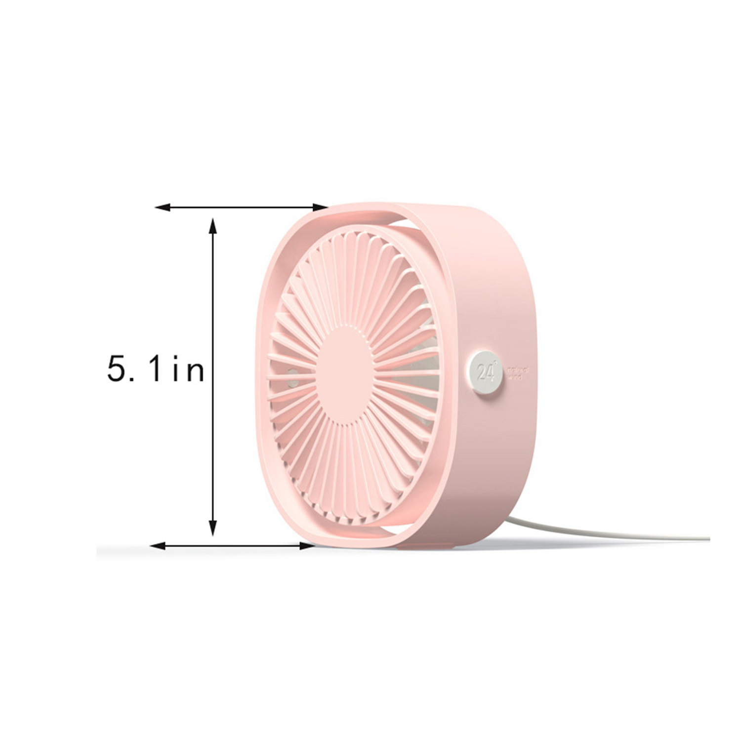 Small USB Desk Fan 4