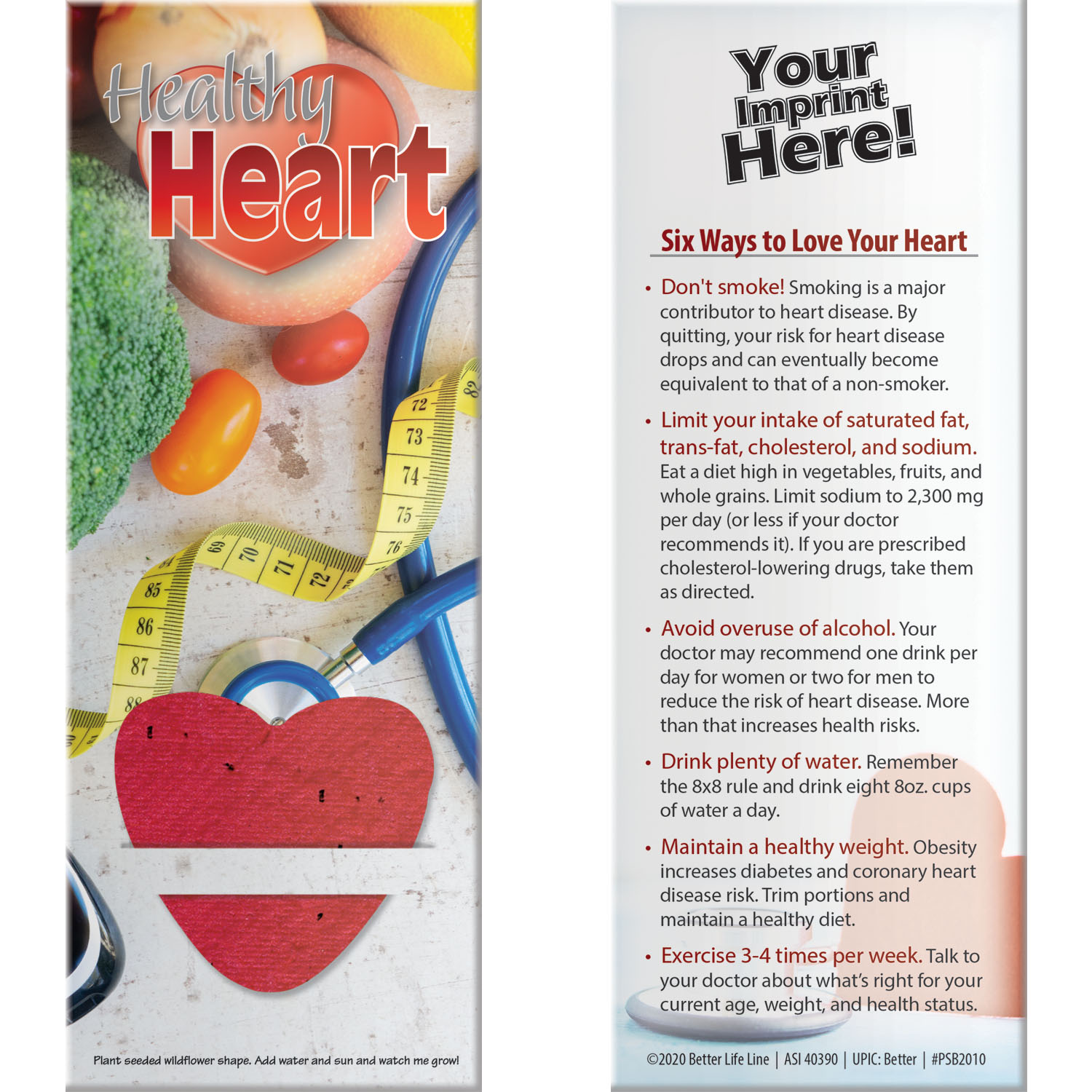 Plant-A-Shape Bookmark - Stock Awareness Designs 4