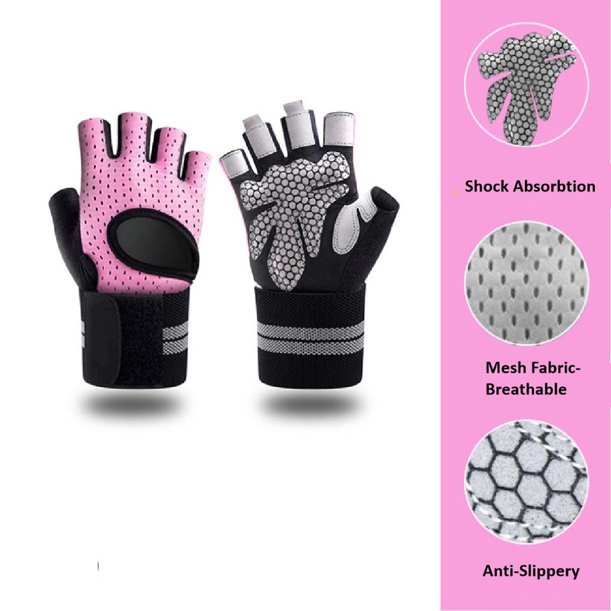 Workout Gloves Weight Lifting Gym 4