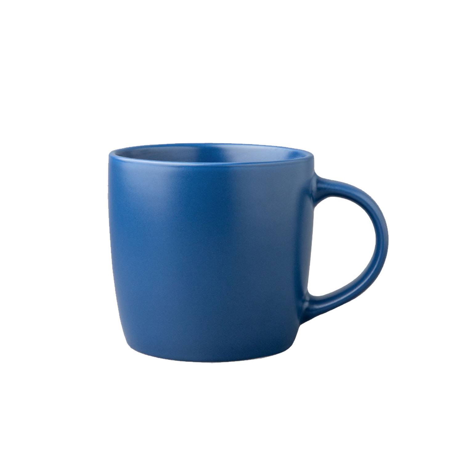 15 oz. Large Smooth Ceramic Coffee Mug w/ Handle 3