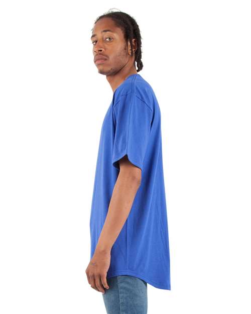 Unisex Curved Hem Long T-Shirt - SHCLT 12