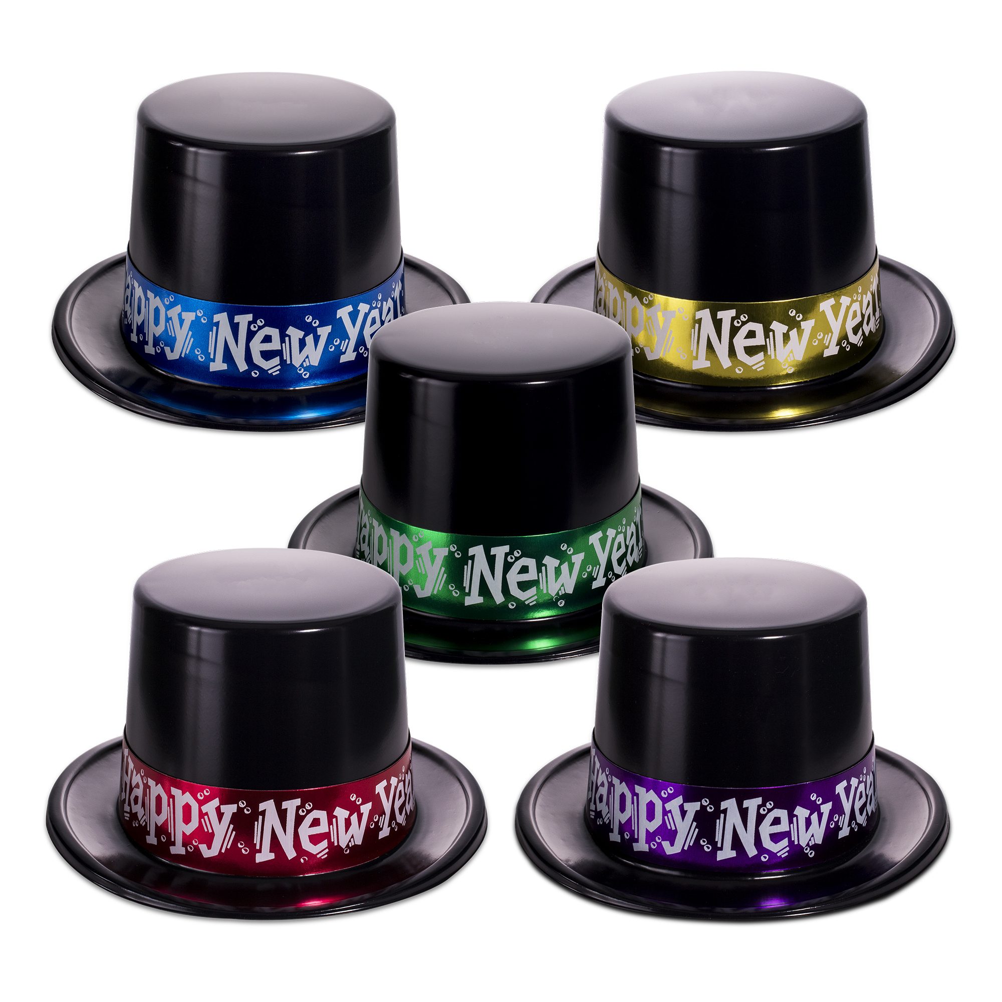 Midnight Metallic New Year's Eve Party Kit for 50 4