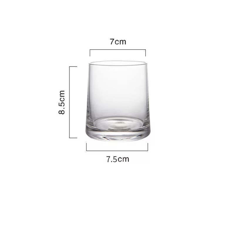 9 OZ. Glass Toothbrush Water Cup 3
