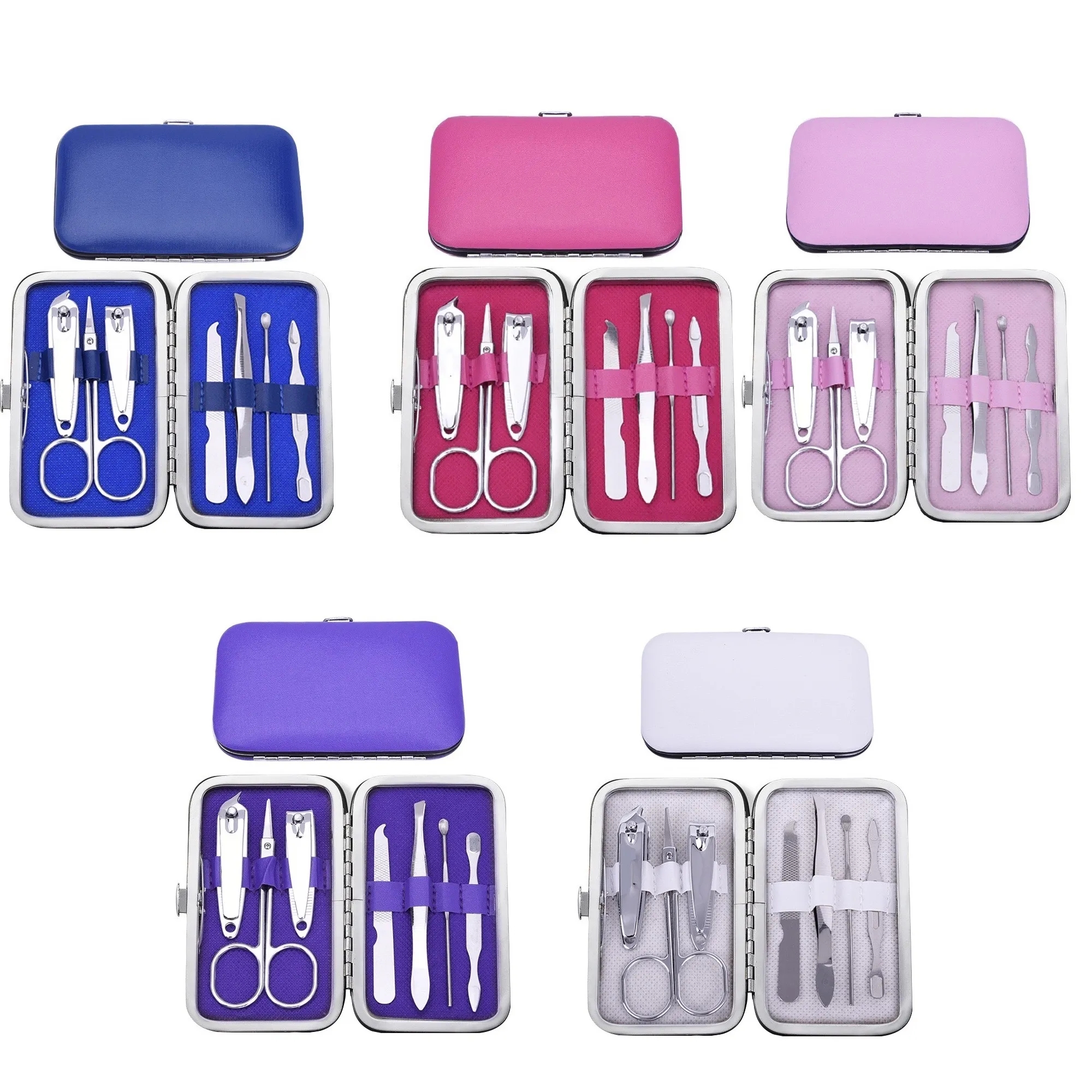 7 In 1 Portable Manicure Set MOQ 50PCS 4