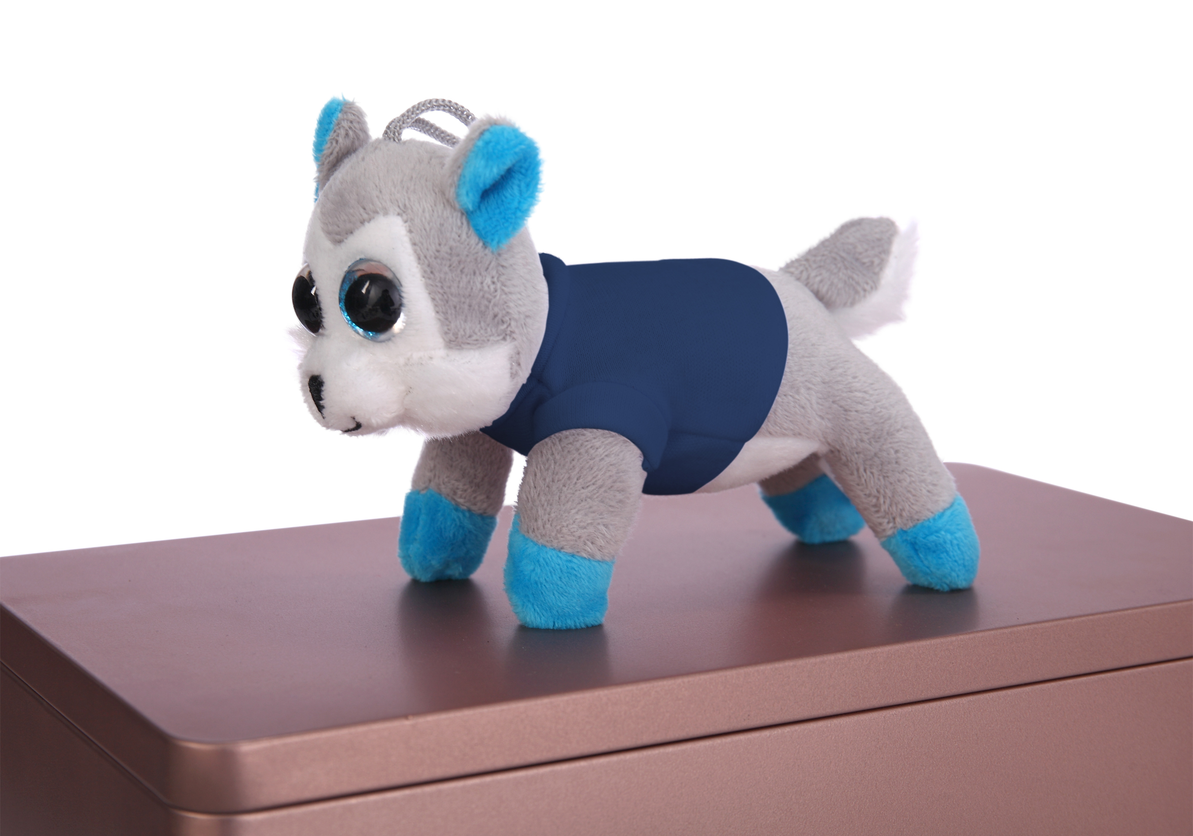 Soft Plush Husky Magnet Tsum Tsum with Tee 3