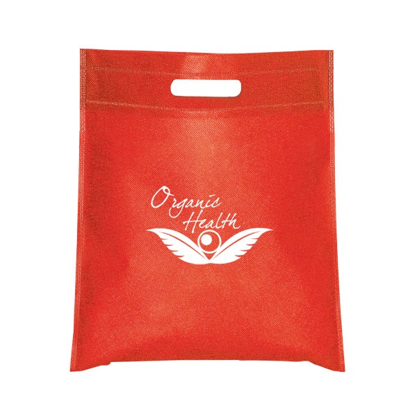 Small Non Woven Cut-Out Handle Tote 1