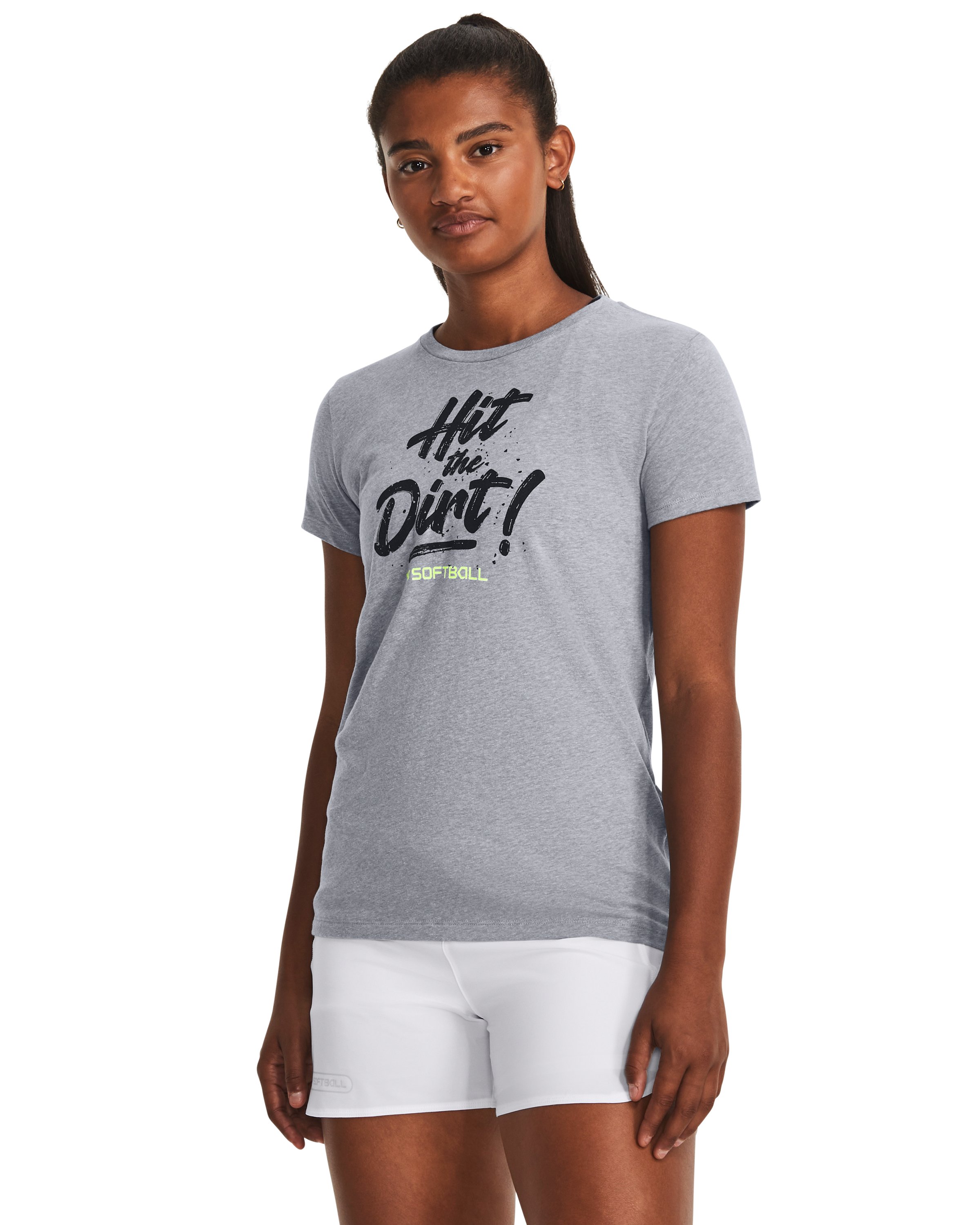 UA Hit The Dirt Women's Short Sleeve 2