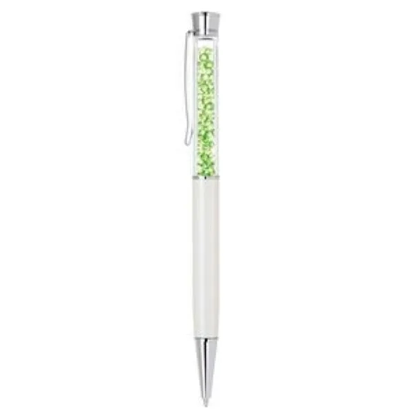 Crystal-II Twist Action Ballpoint Pen with Matching Crystals 6