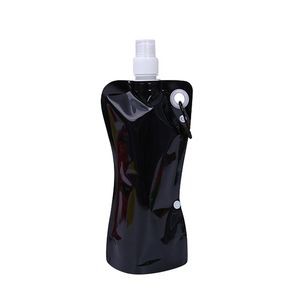 Snap Button Foldable Water Pack With Carabiner 24