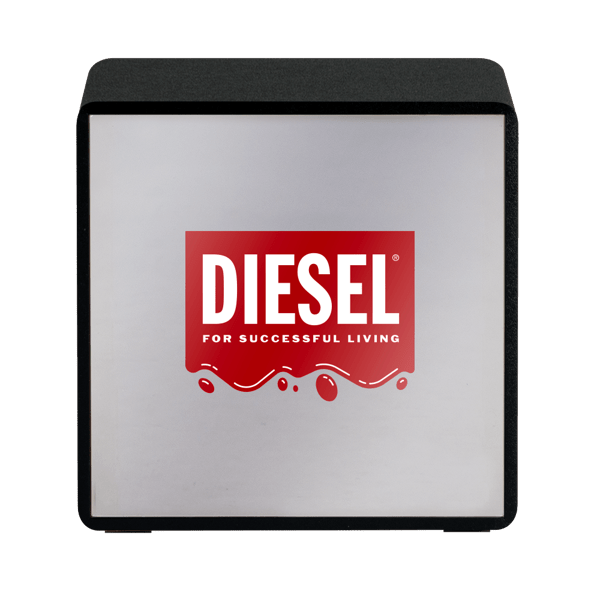 Orbit Wood Grain Mirror Light-Up Speaker 50