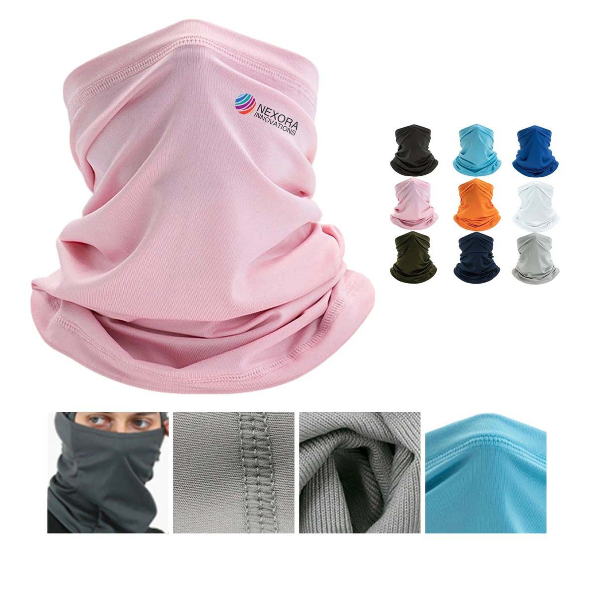 Lightweight Cooling Neck Cover for Summer Use 12