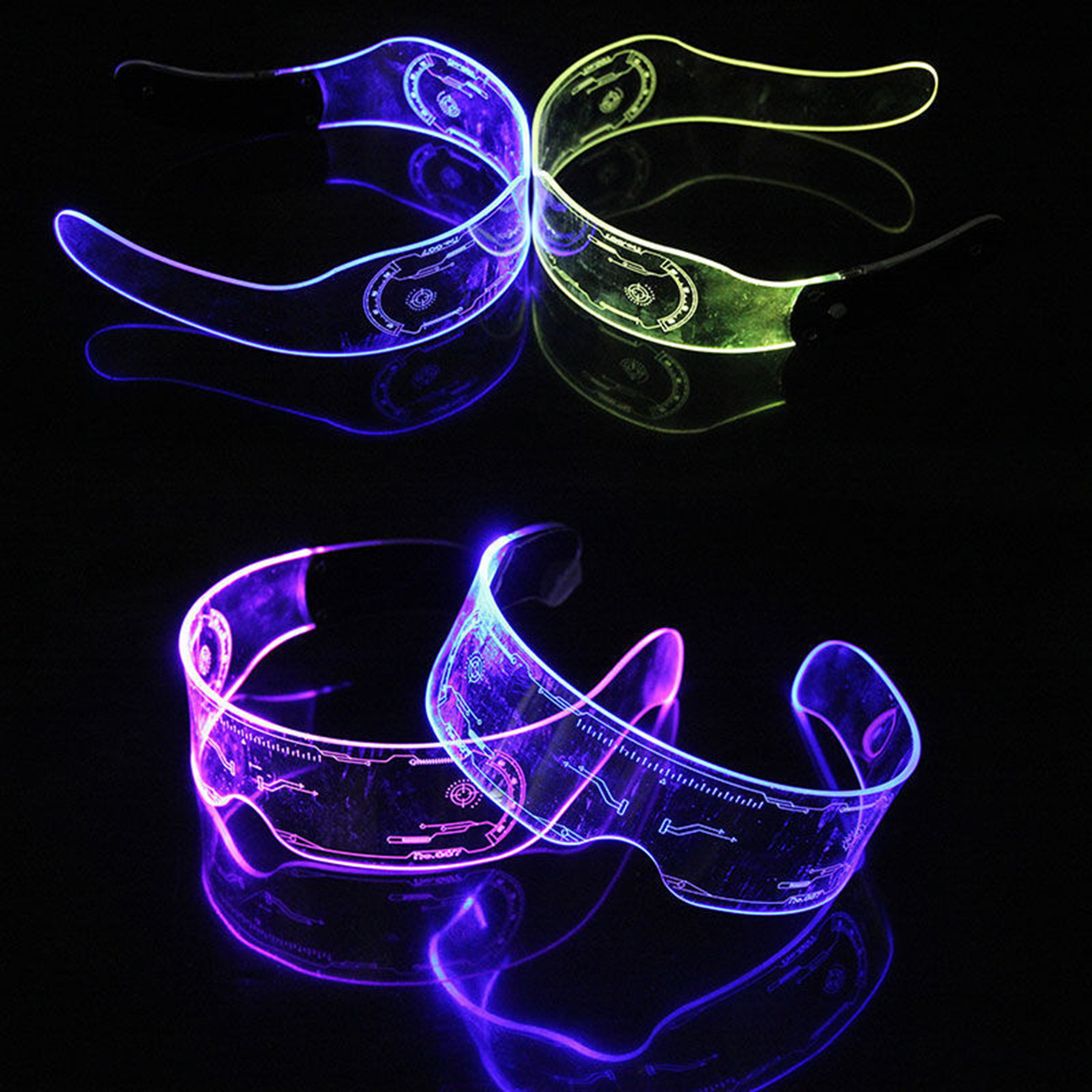 LED Punk Eyeglasses 2