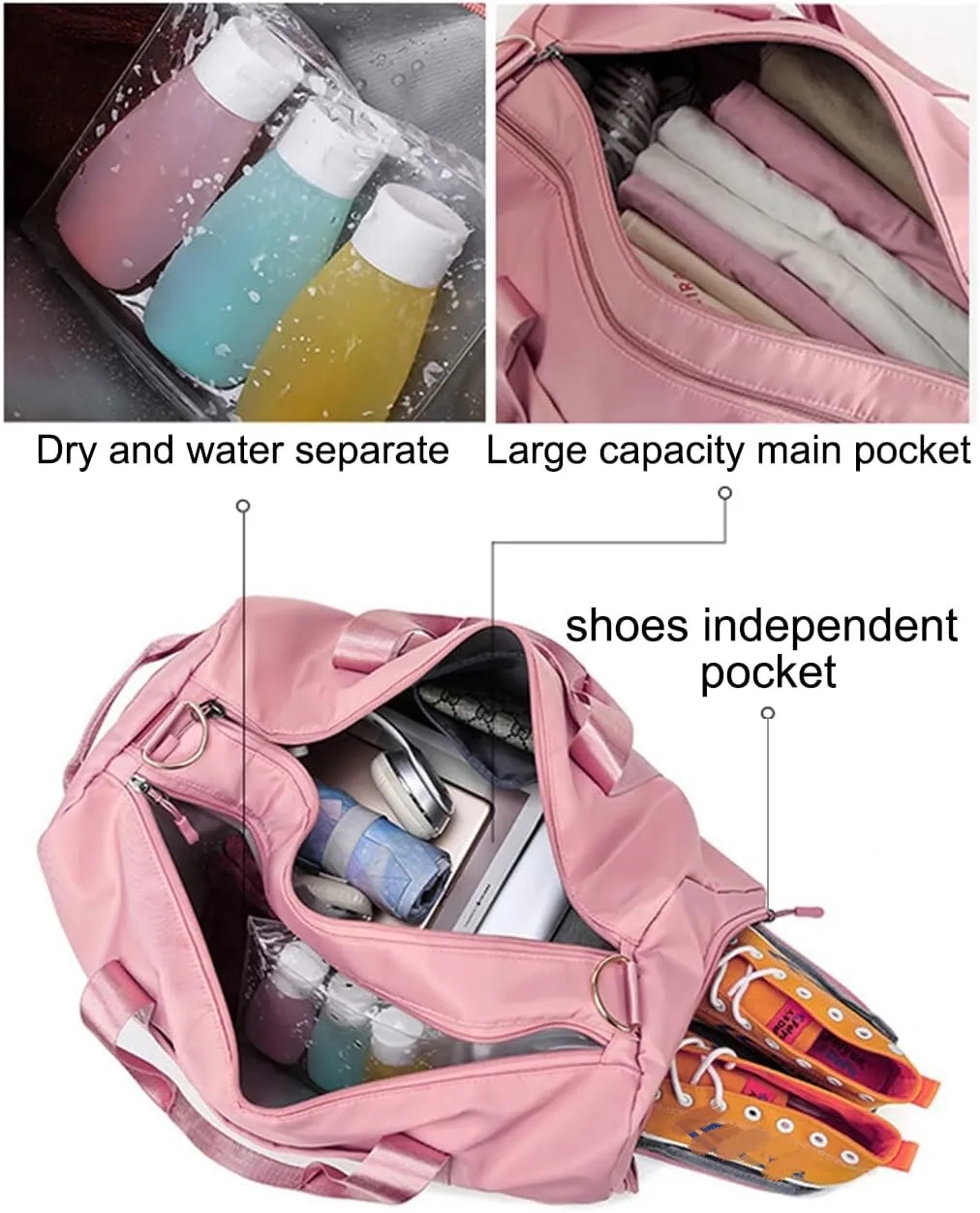 Dry Wet Separated Gym Bag 5