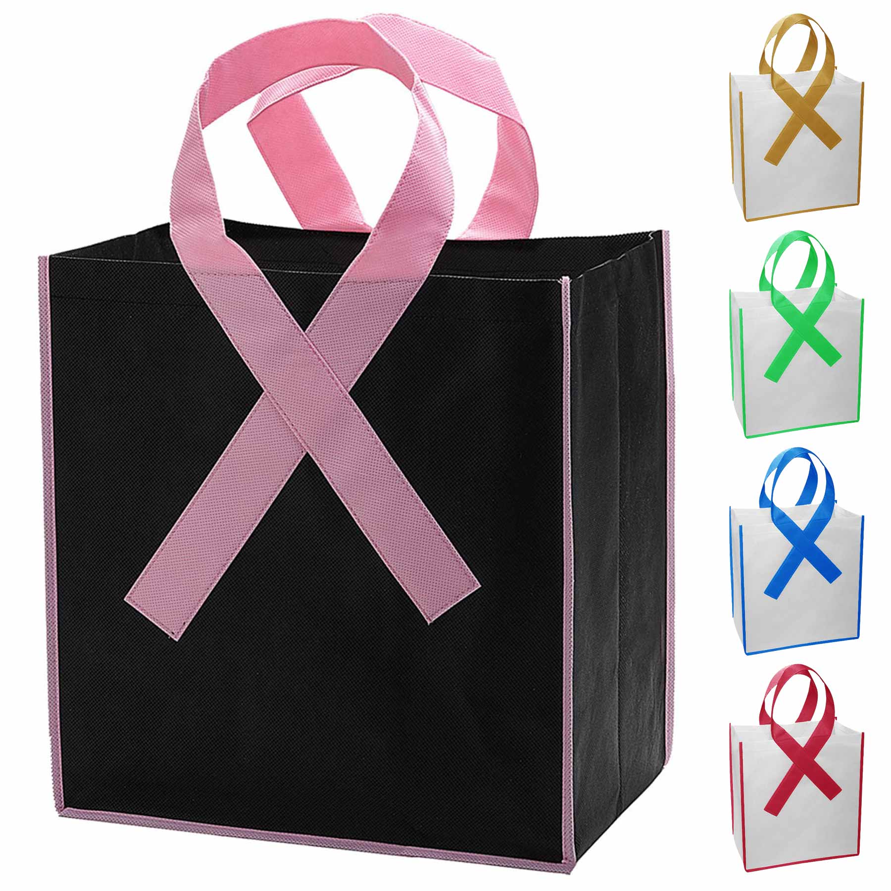 Ribbon Non-woven Grocery Shopper Bag 1